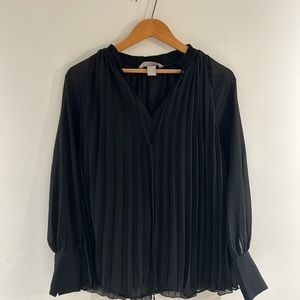 H&M black blouse
